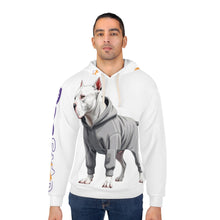 Cargar imagen en el visor de la galería, Dogo Argentino Hoodie - White Dogo Graphic Pullover for Dog Lovers
